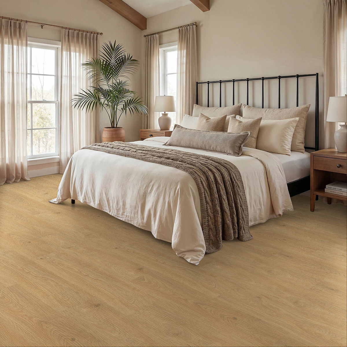 MSI Ashton 2.0 Sandreach luxury vinyl plank 7 x 48 (VTRSANDRE7X48-4.4MM-12MIL)