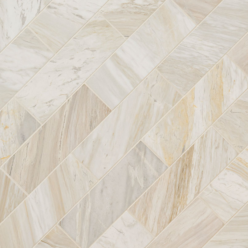 MSI Athena Gold 4 x 12 Honed Marble tile (TATHGOL412H) – MSI product image