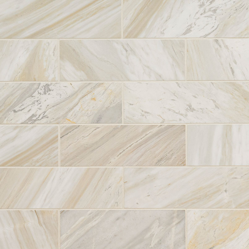 MSI Athena Gold 4 x 12 Honed Marble tile (TATHGOL412H) – MSI product image