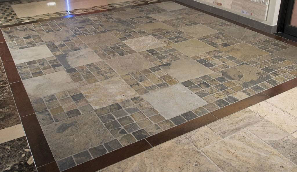 MSI Autumn Slate 16 x 16 Gauged Slate tile (SAUT1616G-C) – MSI room scene