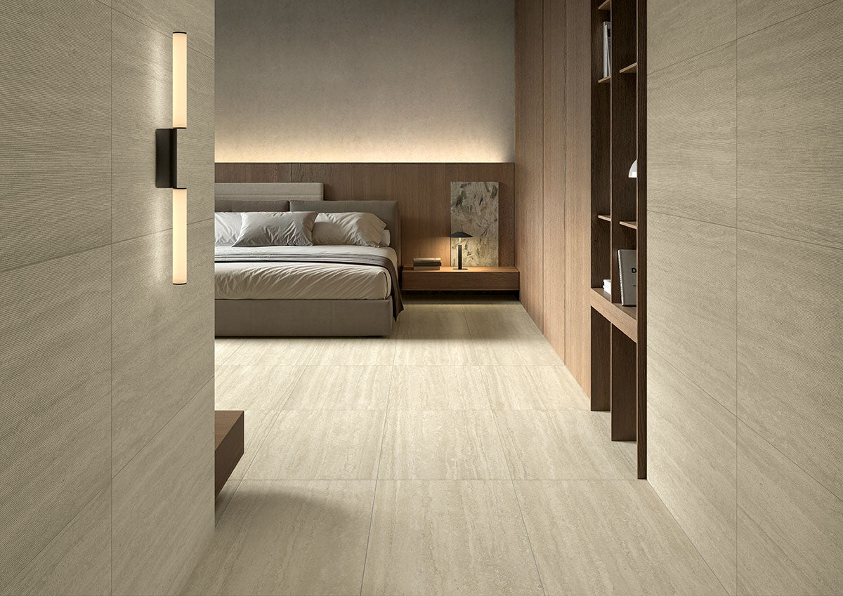 MSI Avorio Ridge 24 x 48 Matte Porcelain tile (NCORAVORID2448-3D) – MSI room scene