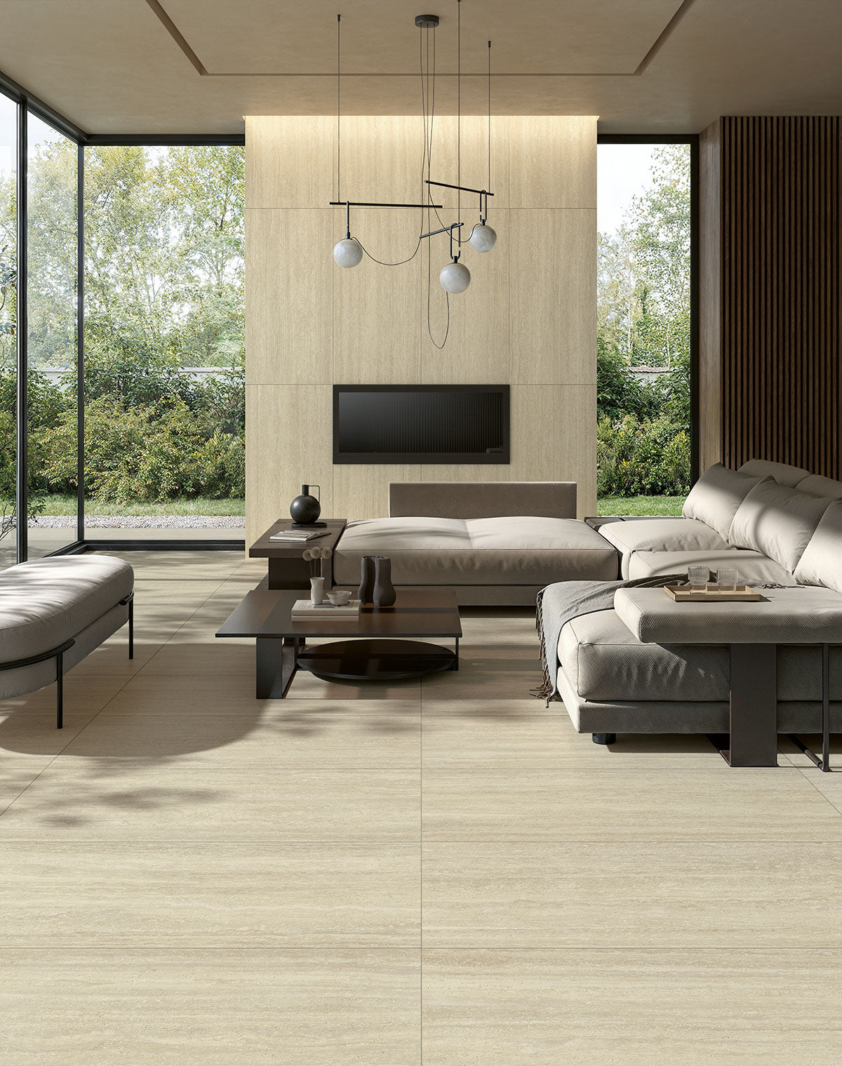 MSI Avorio Ridge 24 x 48 Matte Porcelain tile (NCORAVORID2448-3D) – MSI room scene