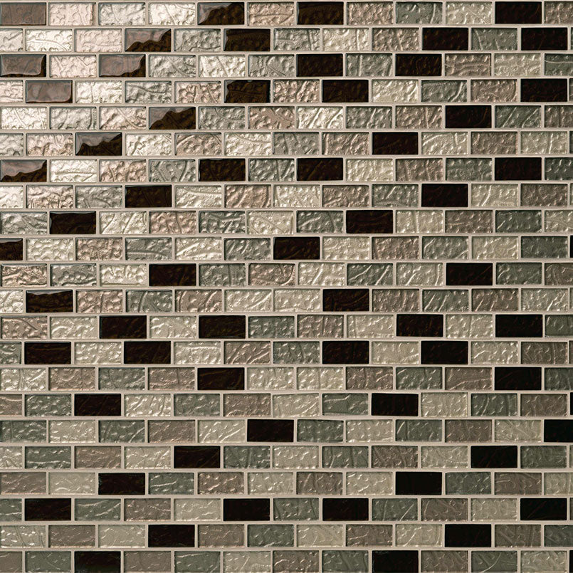 MSI Ayres Blend 1 x 2 Glass mosaic (SMOT-GLBRK-AB8M) – MSI product image