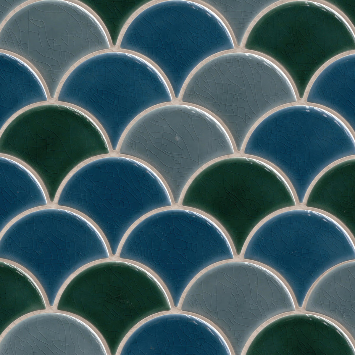 MSI Azul Scallop Glossy Porcelain mosaic (SMOT-PT-AZULSCAL8MM) – MSI product image
