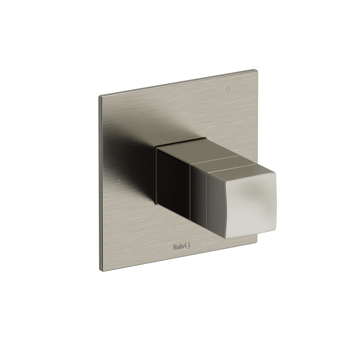Riobel Reflet 1/2" Thermostatic & Pressure Balance Trim With 5 Functions - Brushed Nickel (TRF45BN)