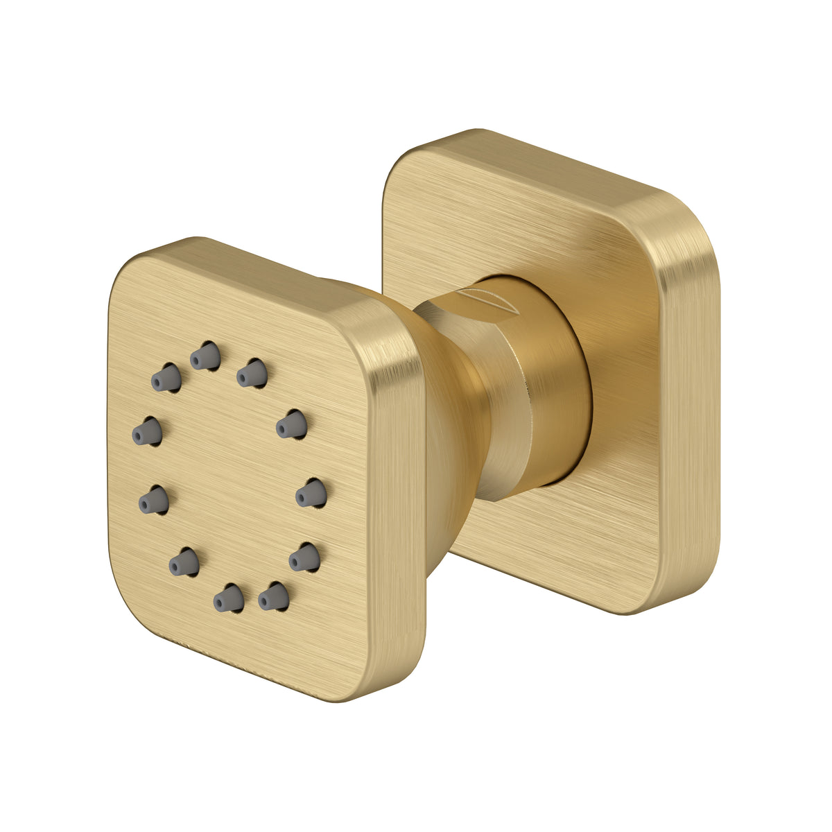 Riobel Single Function Body Spray 377 - Satin Brass US4 (377US4)