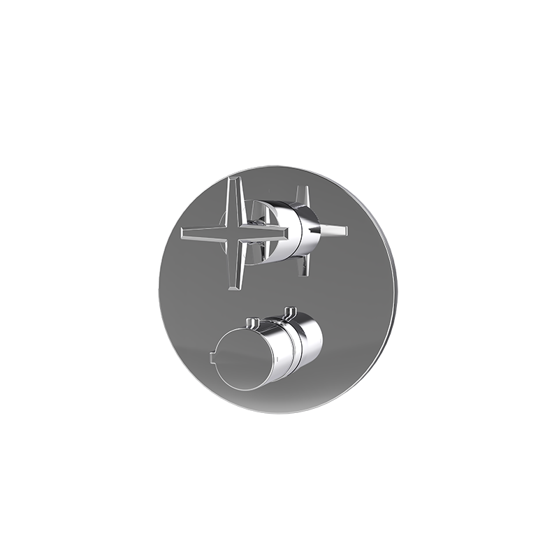 Rubi Round Trim Lexa Handle for Xvtr69c Chrome XTR69LXC