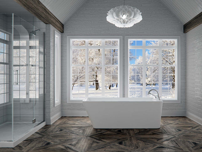 Lauzanne 30x60 freestanding tub  - LAU3060F1 Produits Neptune