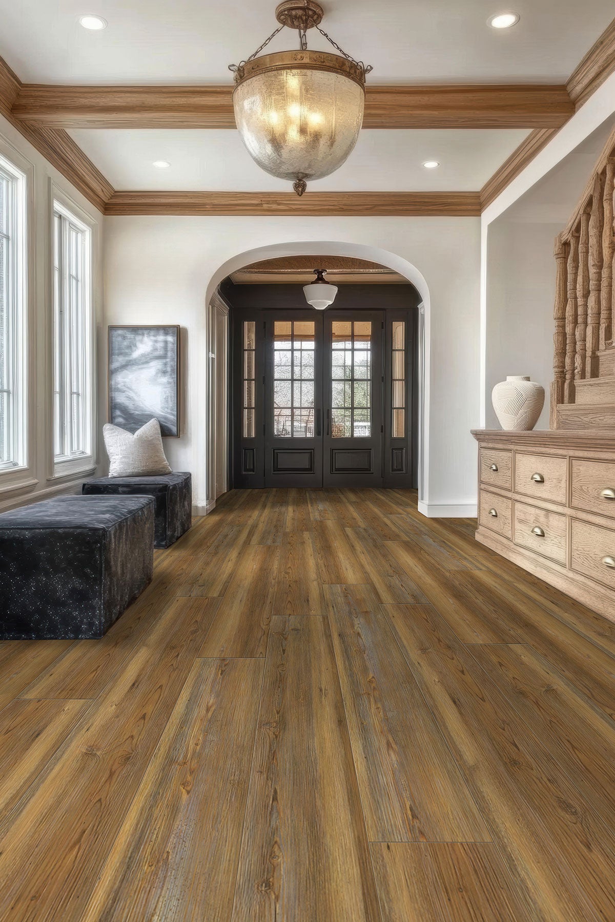 MSI XL Prescott Barnstorm luxury vinyl plank 9 x 60 (VTRXLBARSTO9X60-6.5MM-20MIL)