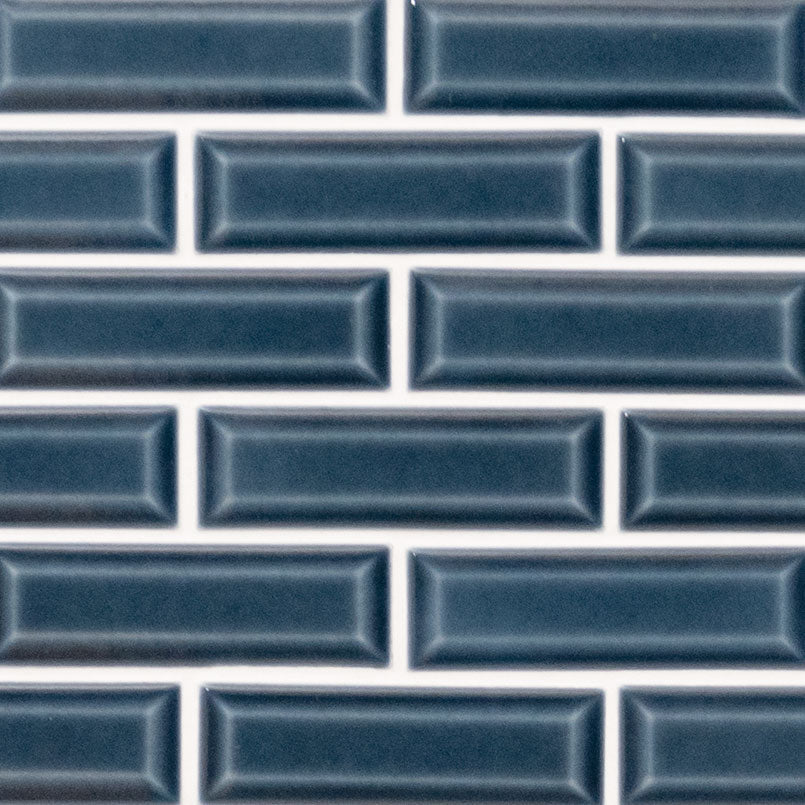 MSI Bay Blue 2 x 6 Glossy Ceramic mosaic (SMOT-PT-BAYBLU-2X6B) – MSI product image