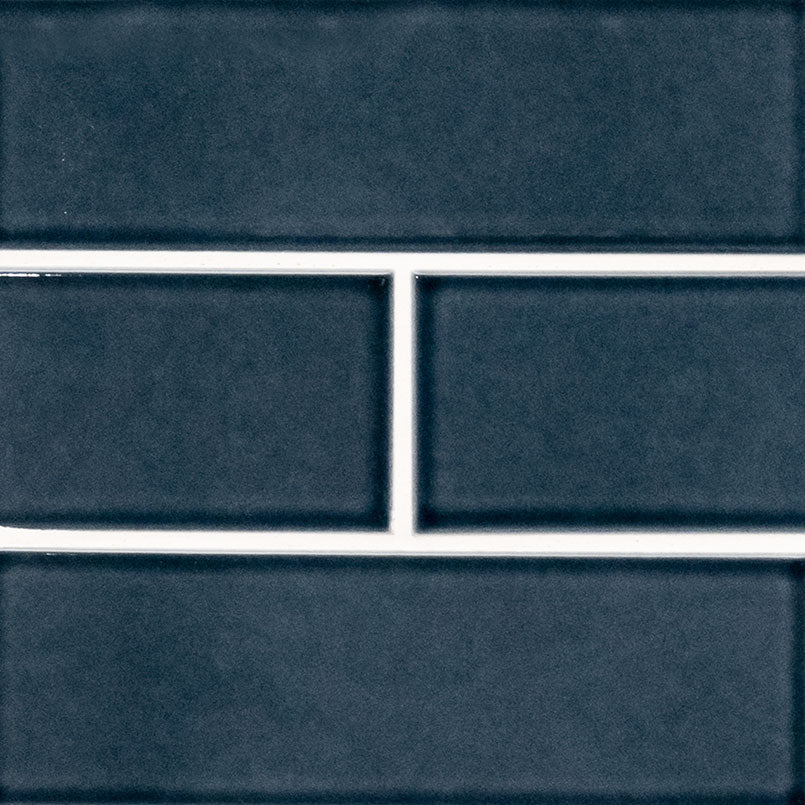 MSI Bay Blue Glazed Handcrafted 4 x 12 Glossy Ceramic tile (SMOT-PT-BAYBLU412) – MSI product image