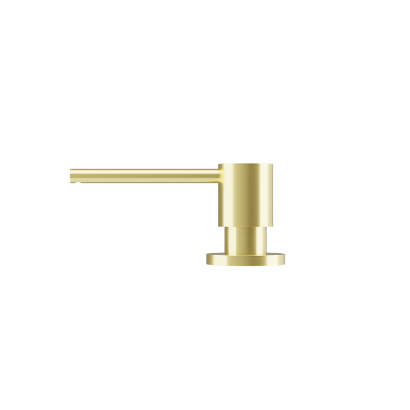 Rubi Round Soap Dispenser Brushed Gold RDSM-2OR