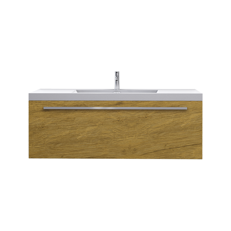 Rubi Arto Slim Basin/Main Cabinet Kit Oak Oak RTO120SKOK