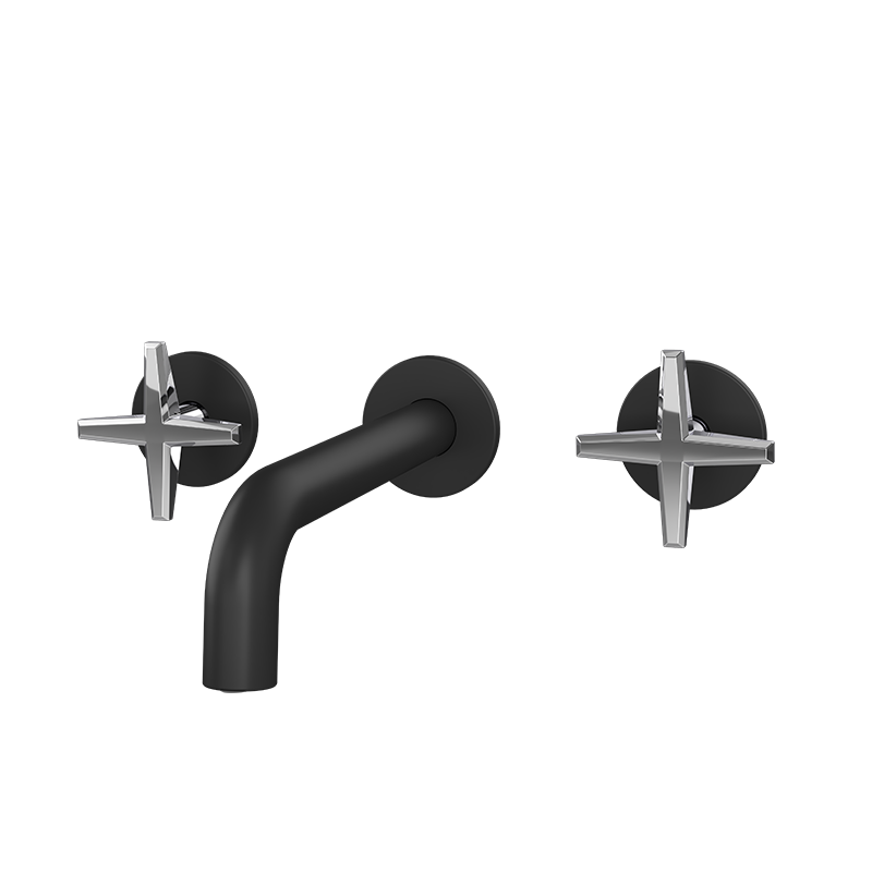 Rubi Lexa Wall-Mounted Bathroom Faucet Without Drain RLX17WD