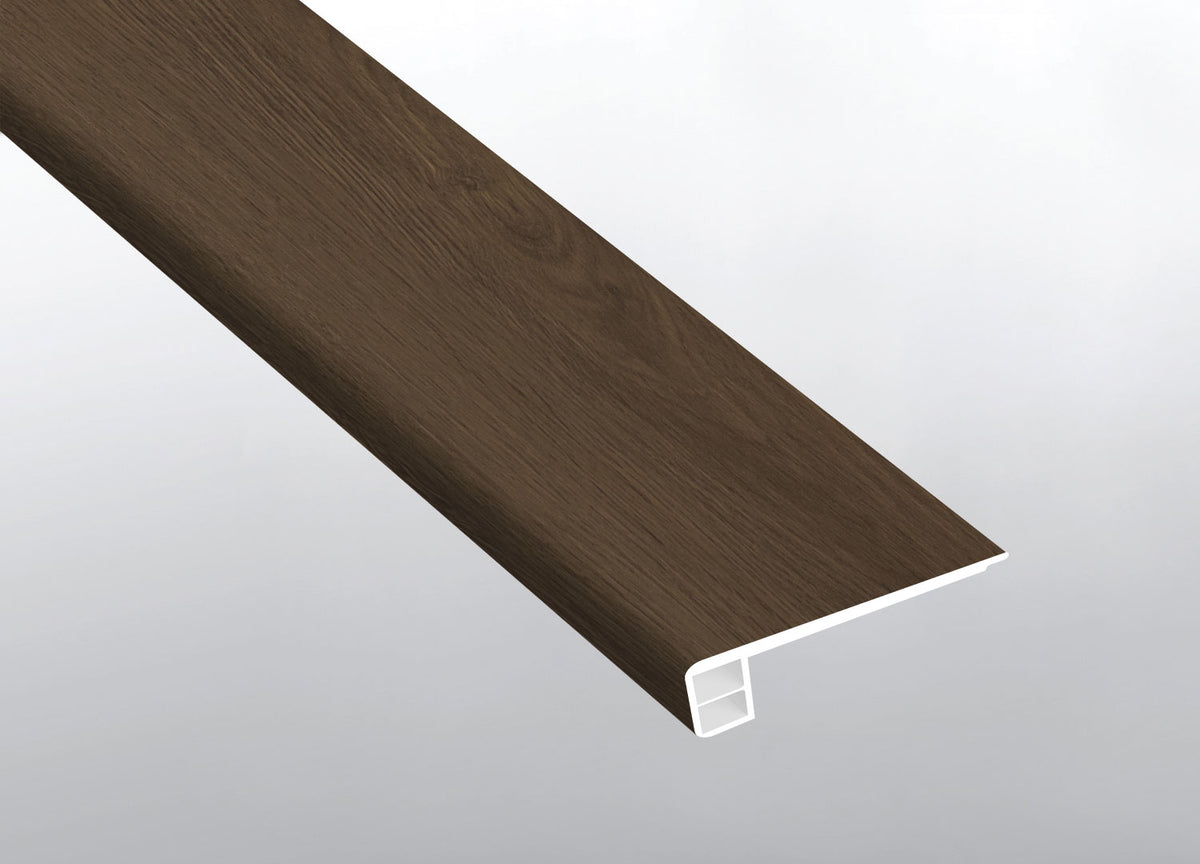 MSI Beckley Bruno luxury vinyl flush stair nose eased edge (VTTBECBRU-FSN-EE)