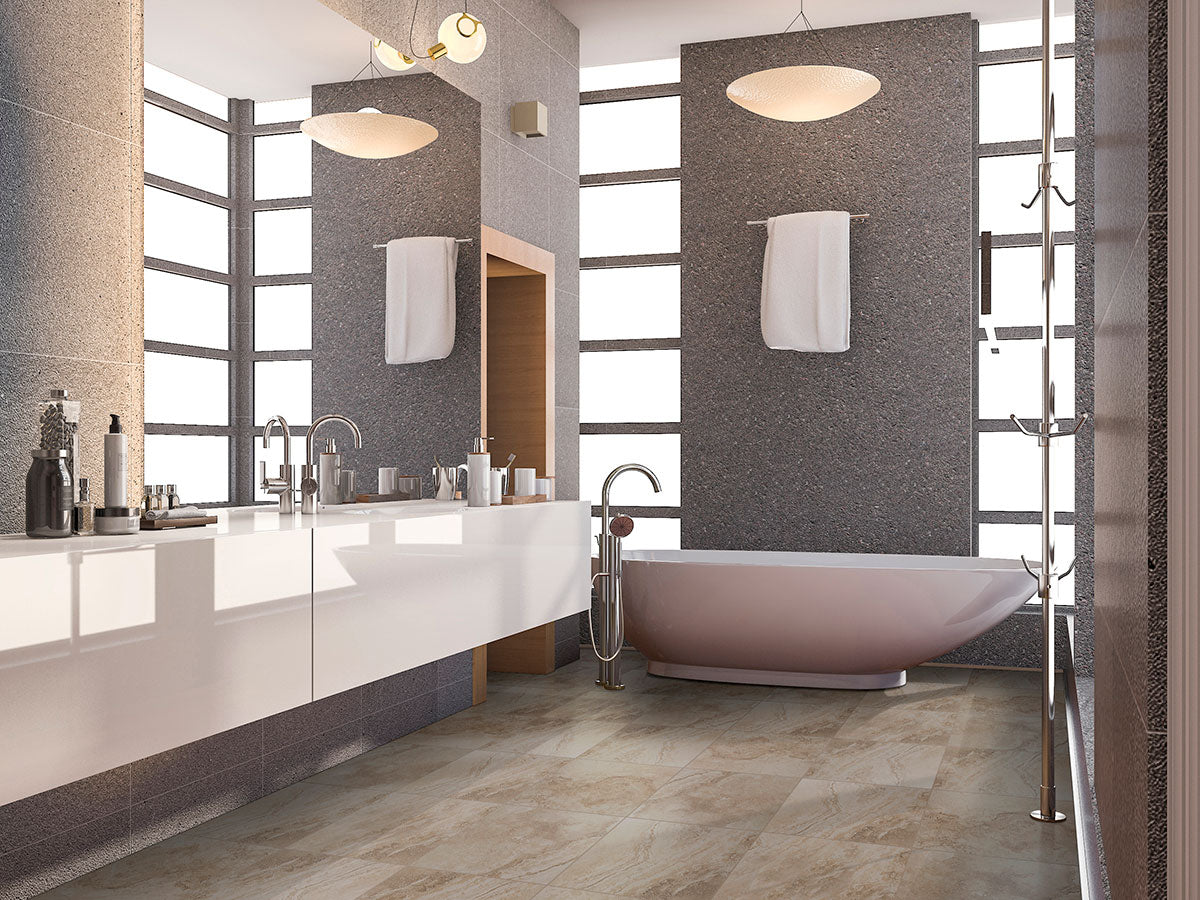 MSI Napa Beige 12 x 24 Matte Ceramic tile (NNAPBEI1224) – MSI room scene