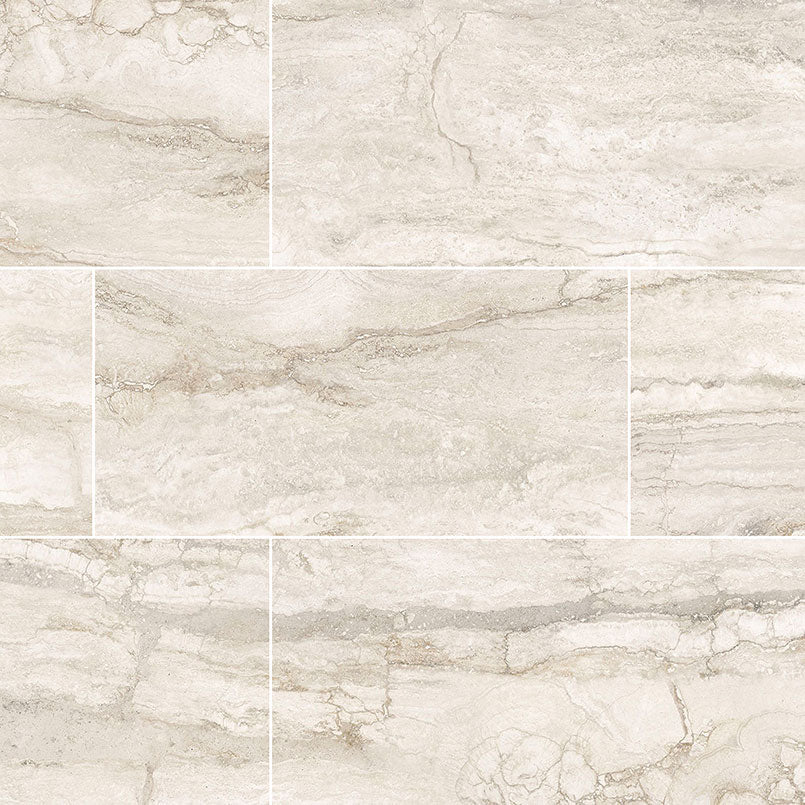 MSI Bernini Bianco 12 x 24 Matte Porcelain tile (NBERBIA1224-N) – MSI product image