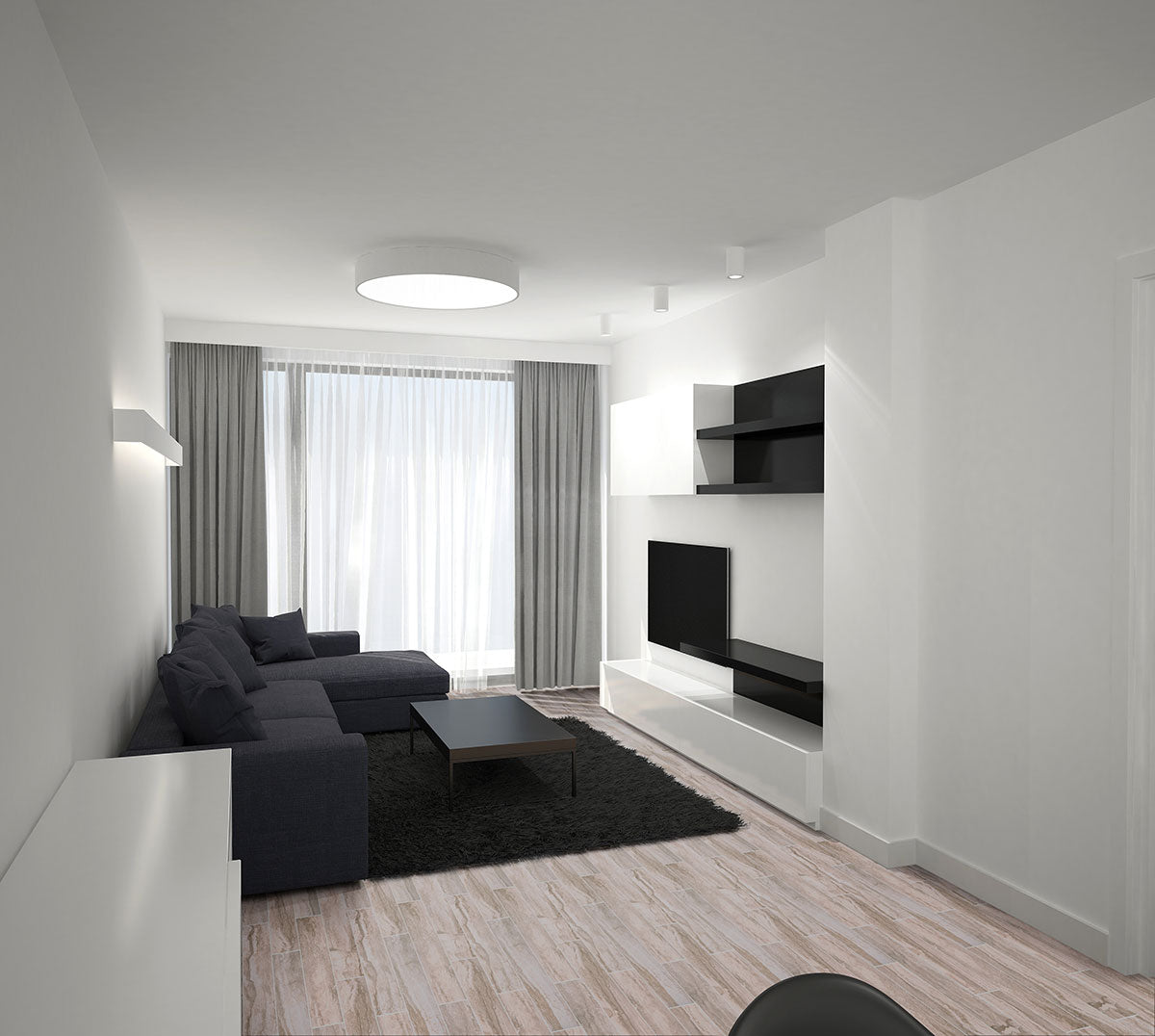 MSI Bernini Bianco 2 x 2 Matte Porcelain mosaic (NBERBIA2X2-N) – MSI room scene