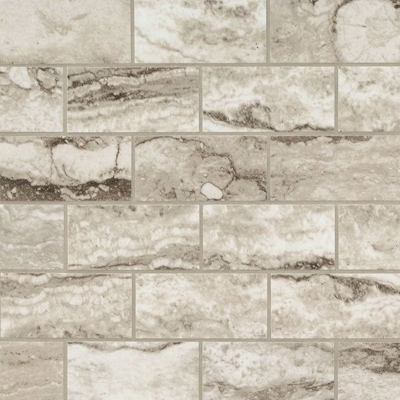 MSI Pietra Bernini Camo 2 x 4 Polished Porcelain mosaic (NBERCAM2X4P-N) – MSI product image