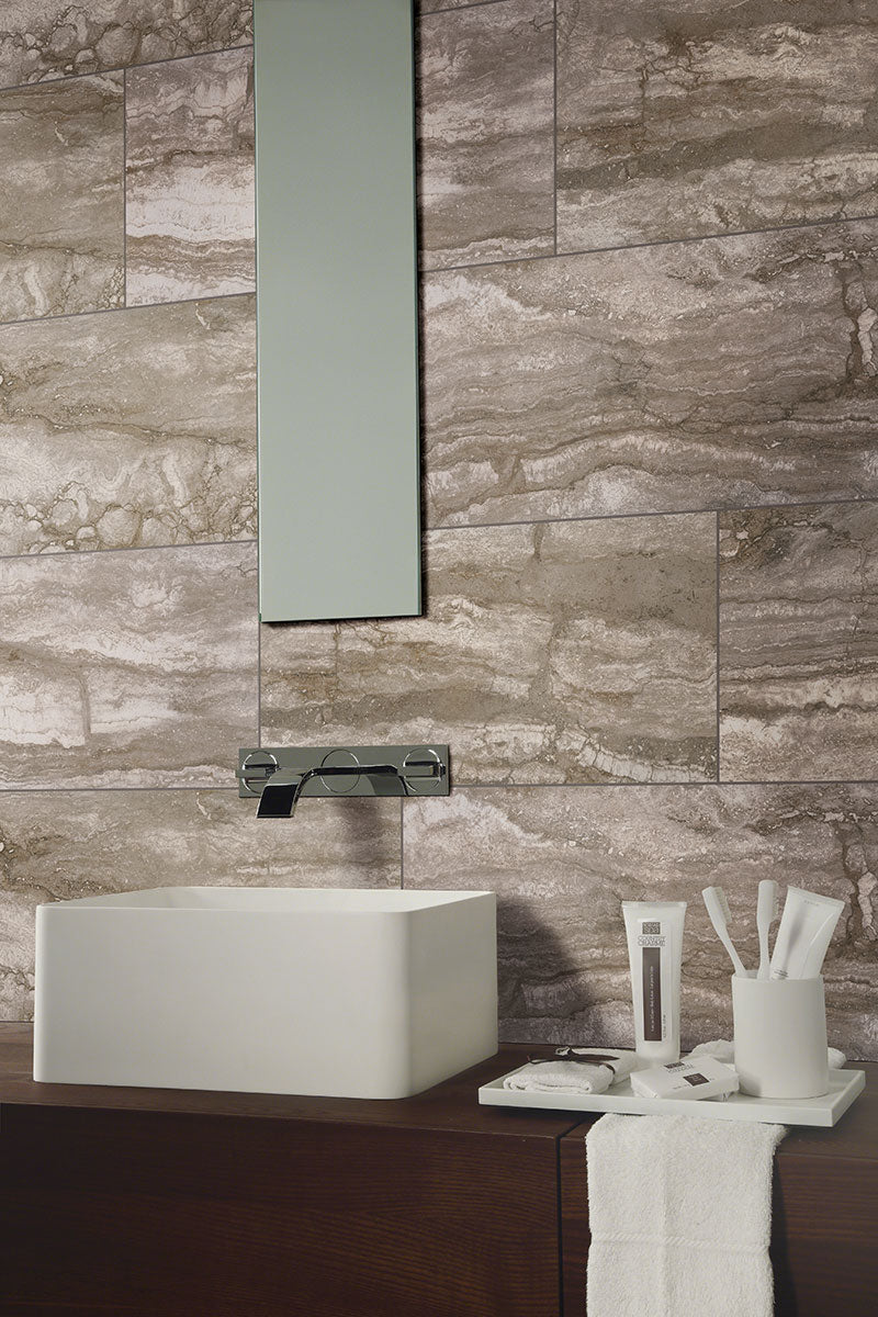 MSI Bernini Camo 3 x 18 Polished Porcelain trim (NBERCAM3X18BNP-N) – MSI room scene