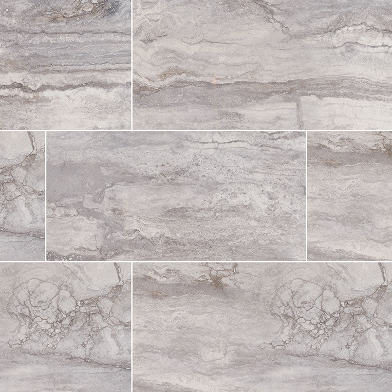 MSI Bernini Carbone 12 x 24 Polished Porcelain tile (NBERCAR1224P-N) – MSI product image