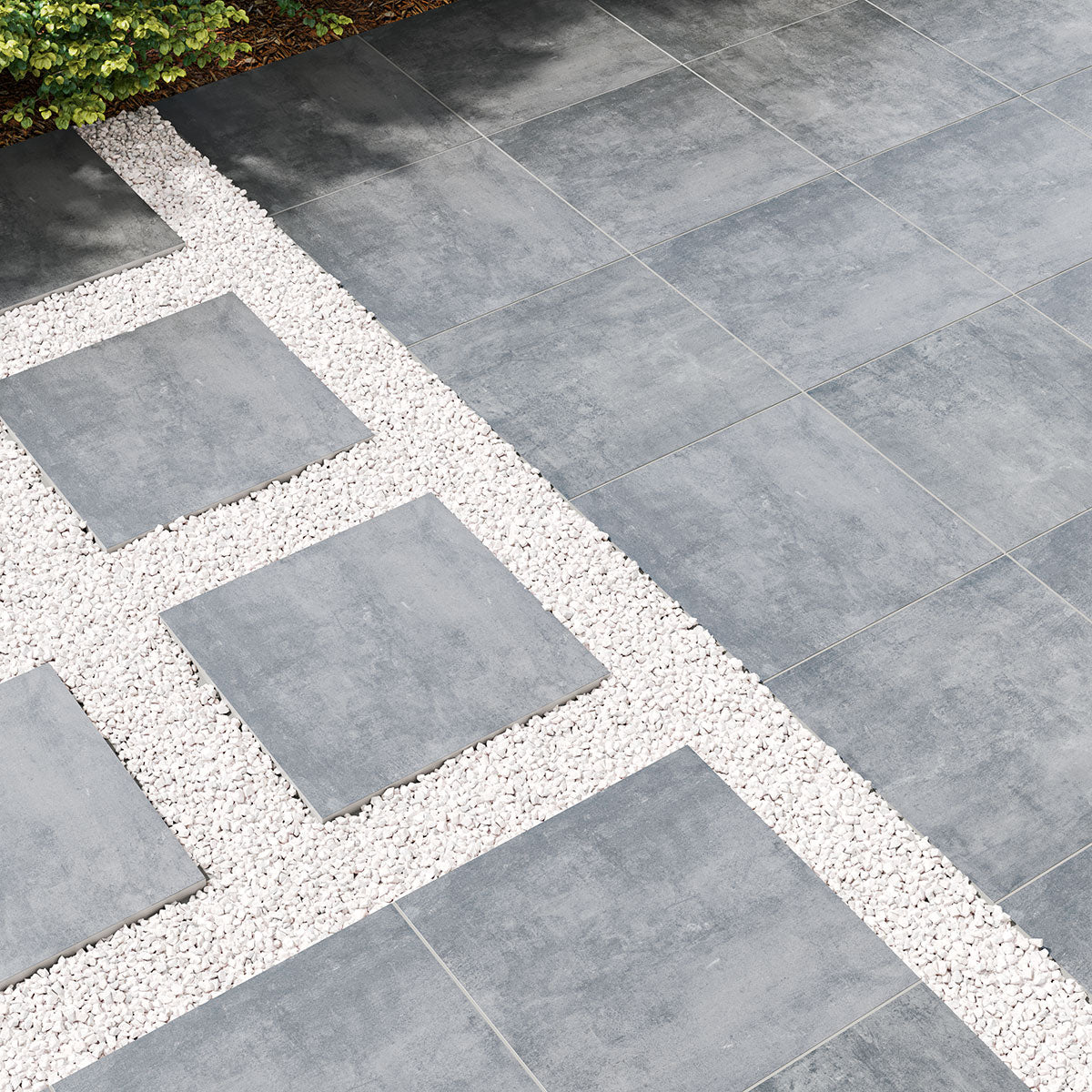 MSI Beton Antracite 24 x 24 Matte Porcelain paver (LPAVNBETANT2424) – MSI room scene