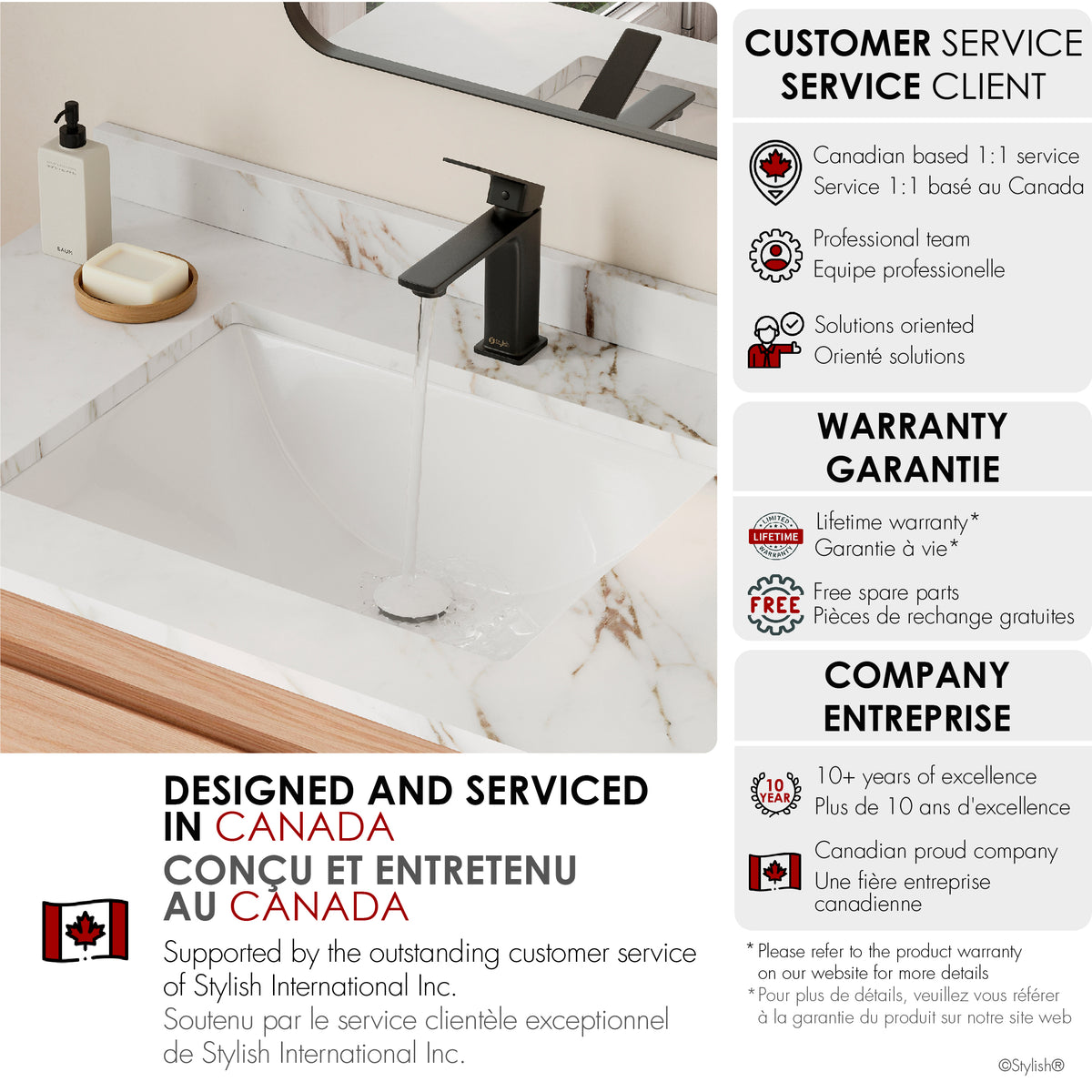 Stylish Chic White Porcelain Undermount Basin Bathroom Sink Set of 2 P-200-2