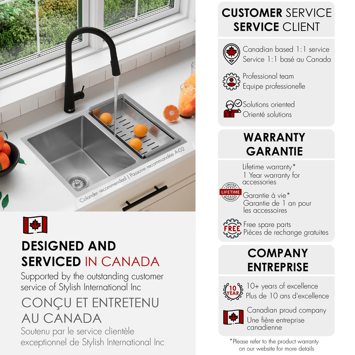 Stylish Altea 25" Dualmount Double Bowl Kitchen Sink 18 Gauge Stainless Steel with Grids and Standard Strainers S-425T
