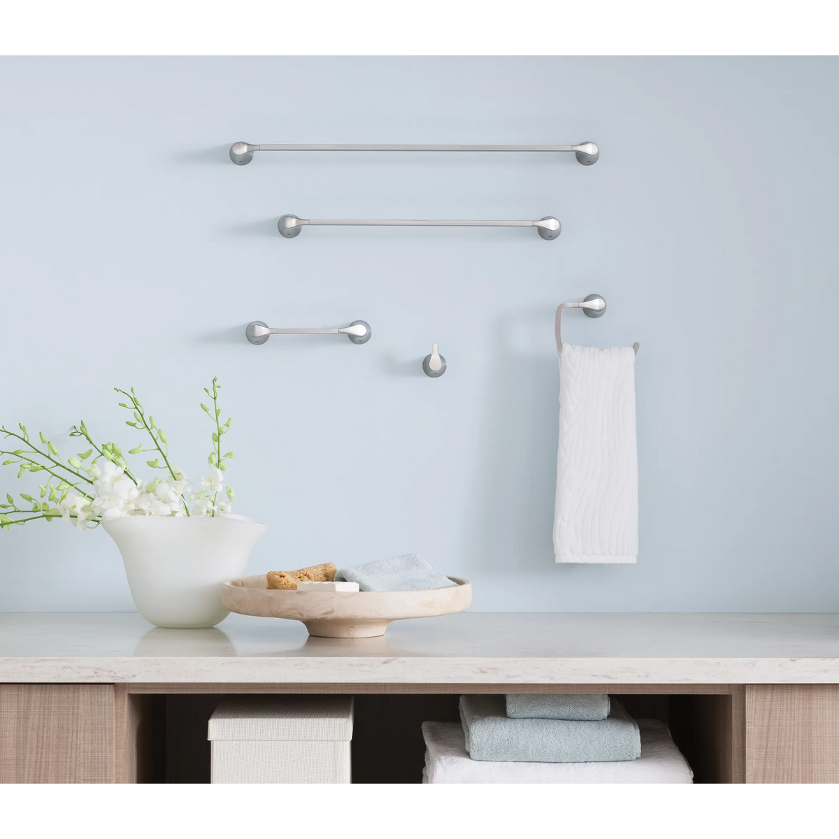 Moen Danika Towel Ring BH2986 in Brushed Nickel (BH2986BN) - view 2