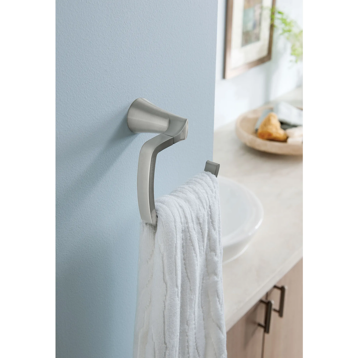 Moen Danika Towel Ring BH2986 in Brushed Nickel (BH2986BN) - view 3
