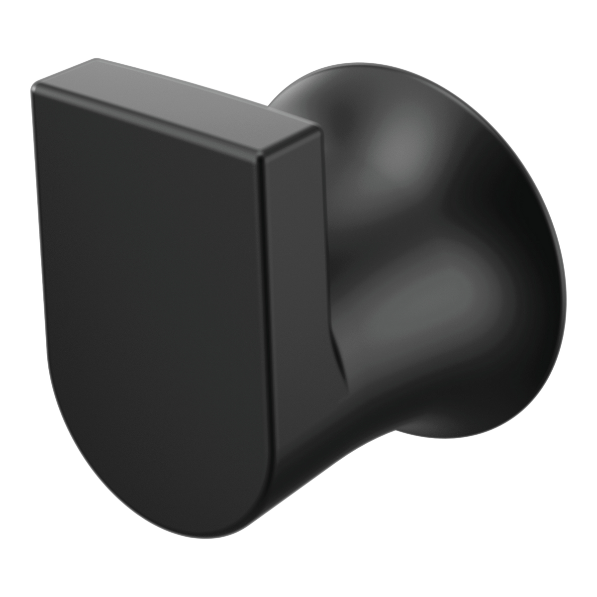 Moen Genta LX Single Robe Hook BH3803 in Matte Black (BH3803BL)