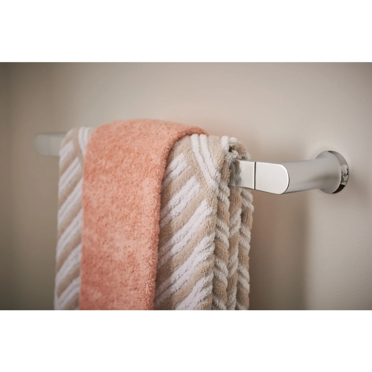 Moen Genta LX 18" Towel Bar BH3818 in Chrome (BH3818CH) - view 3