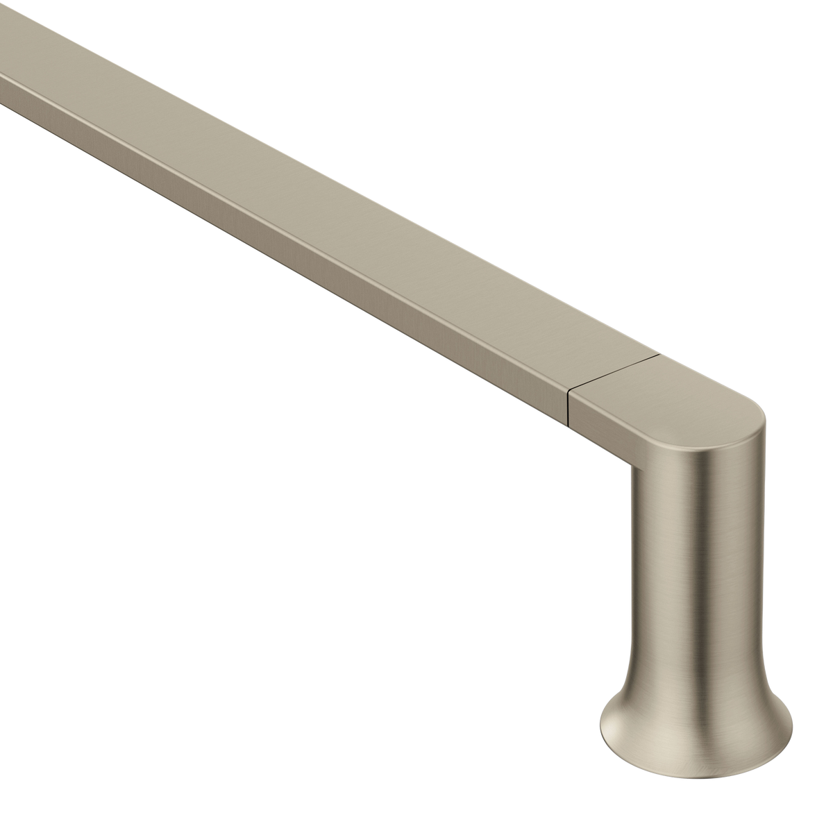 Moen Genta LX 24" Towel Bar BH3824 in Brushed Nickel (BH3824BN)