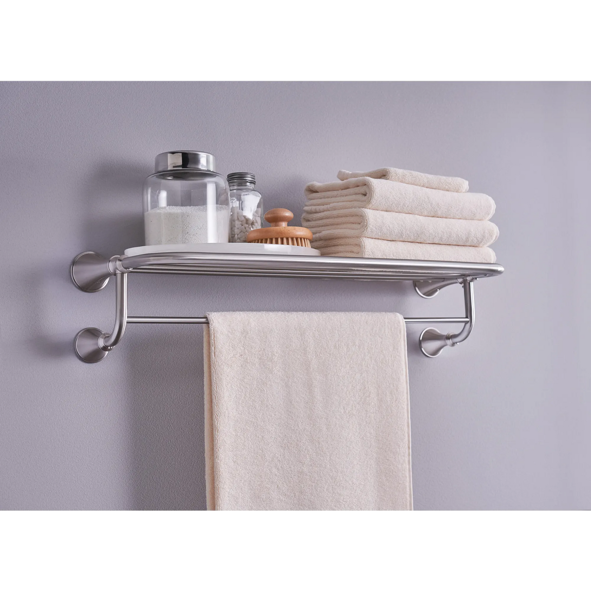 Moen 24" Towel Shelf BH5294 in Brushed Nickel (BH5294BN) - view 2