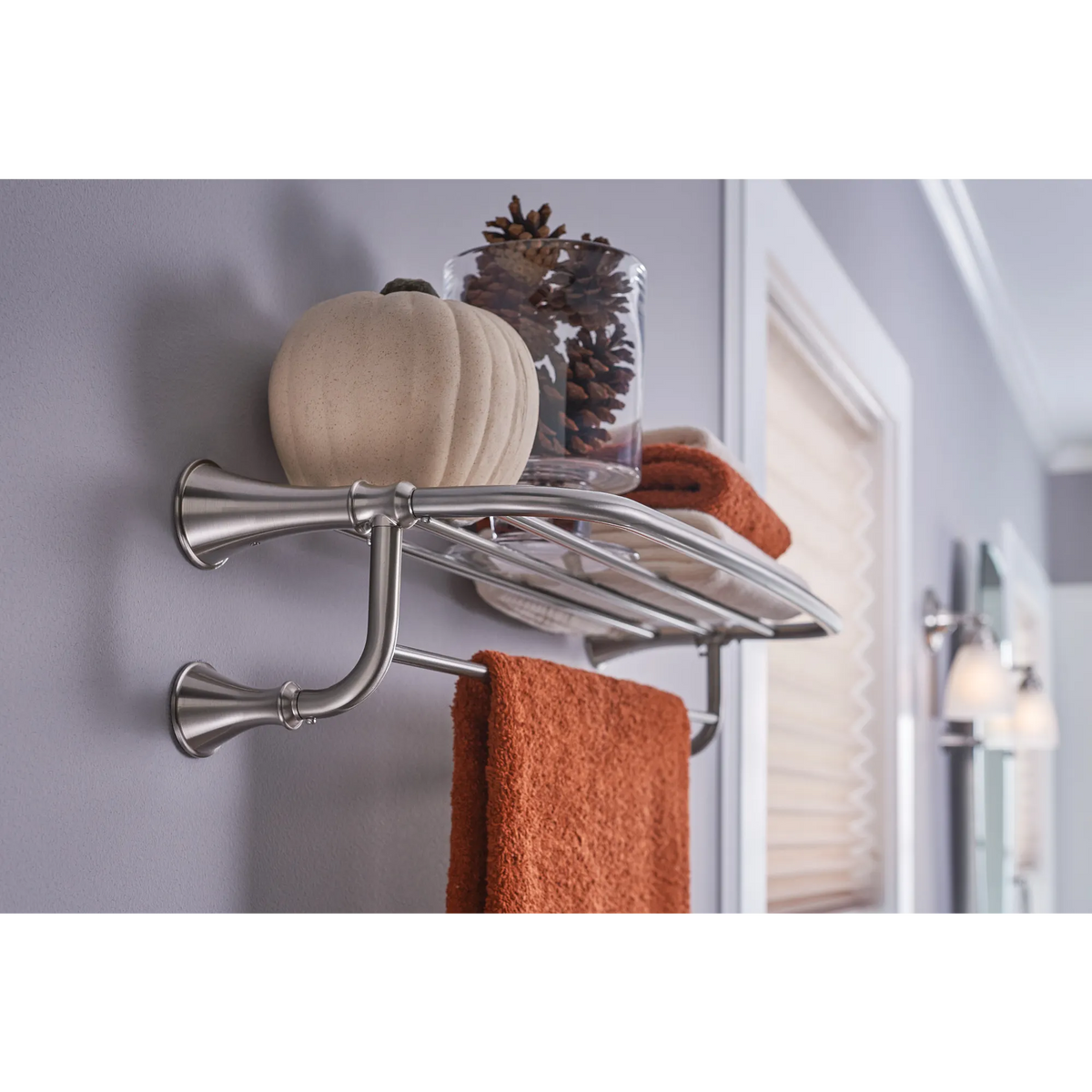Moen 24" Towel Shelf BH5294 in Brushed Nickel (BH5294BN) - view 3