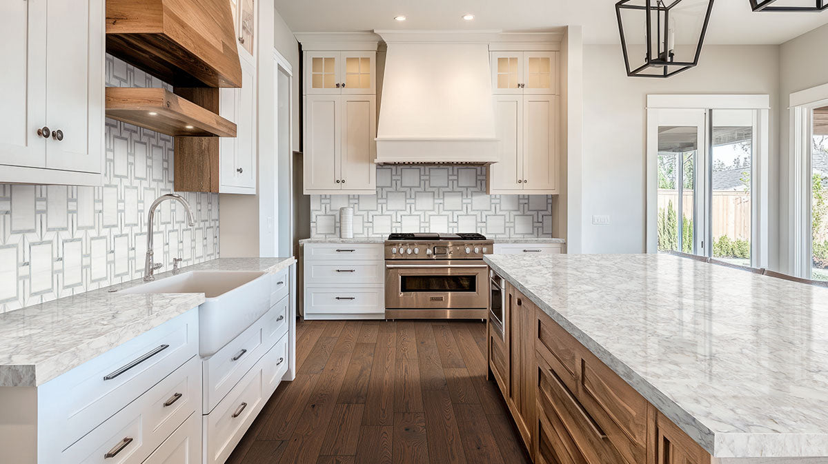 MSI Surfaces Backsplash Bianco Dolomite Alana Polished Mosaic Tile