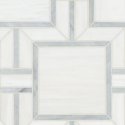 MSI Surfaces Backsplash Bianco Dolomite Alana Polished Mosaic Tile