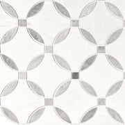 MSI Bianco Dolomite Lola Polished Marble mosaic (SMOT-BIANDOL-LOLP) – MSI product image