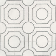 MSI Bianco Dolomite Regency Polished Marble mosaic (SMOT-BIANDOL-REGP) – MSI product image