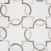 MSI Bianco Quatrefoil Polished Marble mosaic (SMOT-BIA-QTRFOILP) – MSI product image