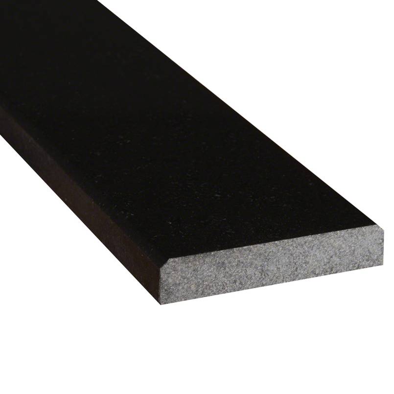 MSI Black Granite 4 x 36 x 0.75 Polished Granite threshold (SMOT-THDB-PBLK4X36) – MSI product image