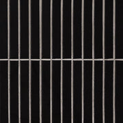 MSI Black 1 x 6 Matte Porcelain mosaic (SMOT-PT-RETNERO-1X6STM) – MSI product image