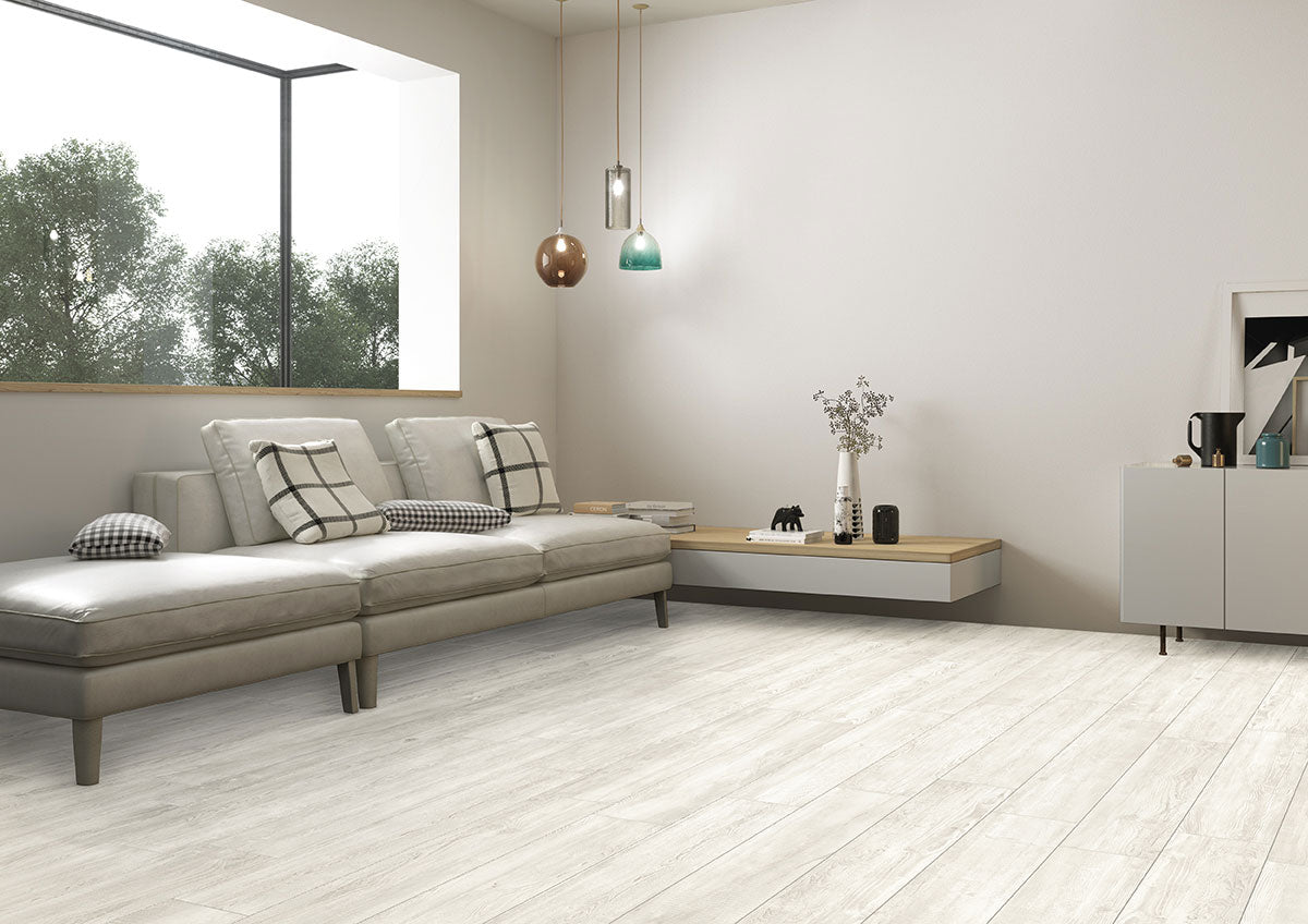 MSI Caldera Blanca 13 x 24 Matte Porcelain pool coping (LCOPNCALBLA1324) – MSI room scene