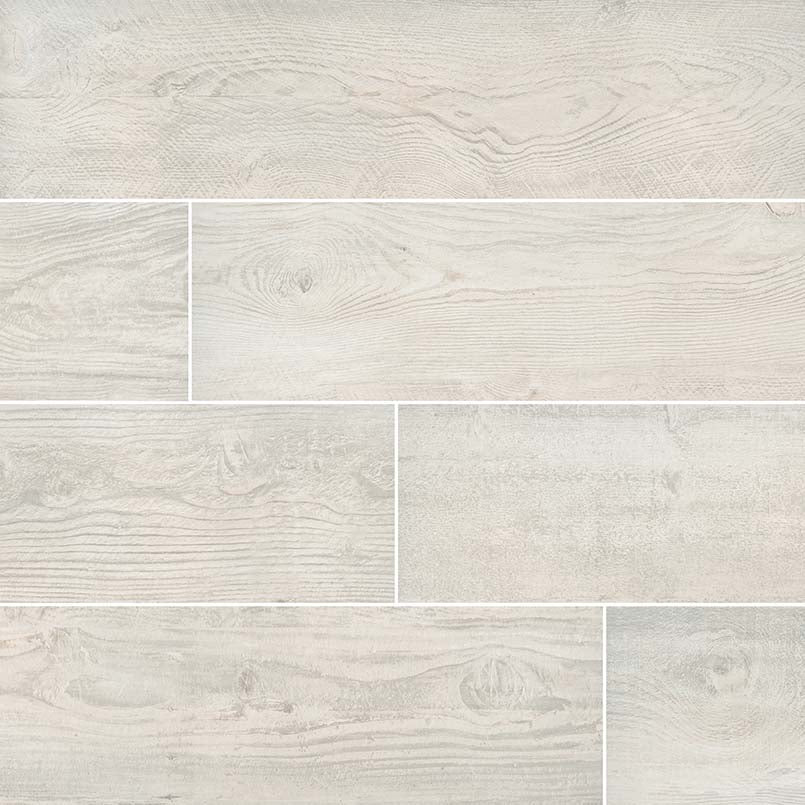MSI Caldera Blanca 8 x 47 Matte Porcelain tile (NCALBLA8X47) – MSI product image