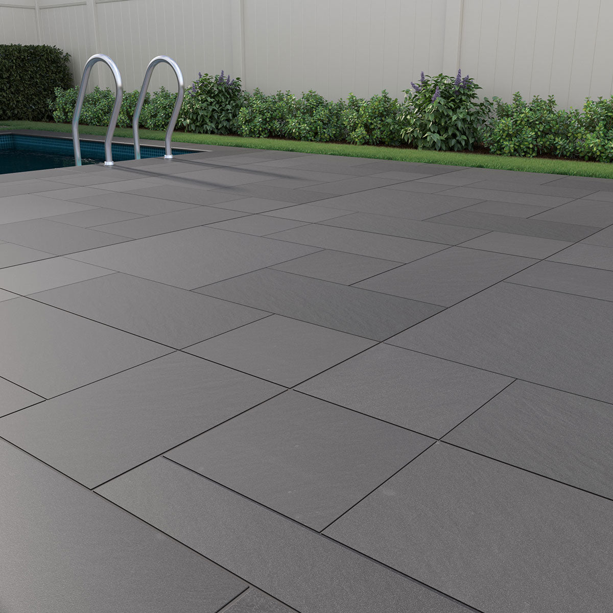 MSI Blue Stone Pattern 2CM Matte Porcelain paver (LPAVNBLUSTOPAT) – MSI room scene
