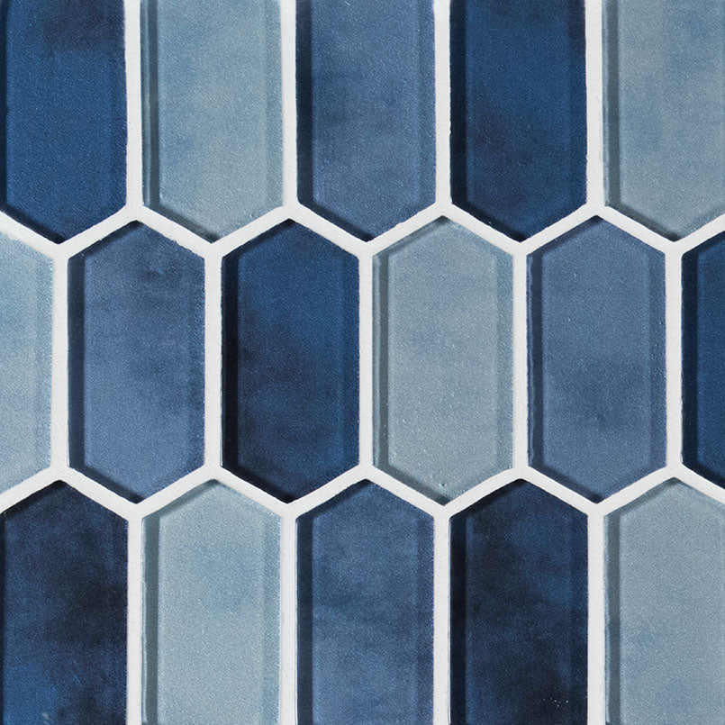 MSI Boathouse Blue Picket Glass mosaic (SMOT-GLSPK-BOATBLU8MM) – MSI product image