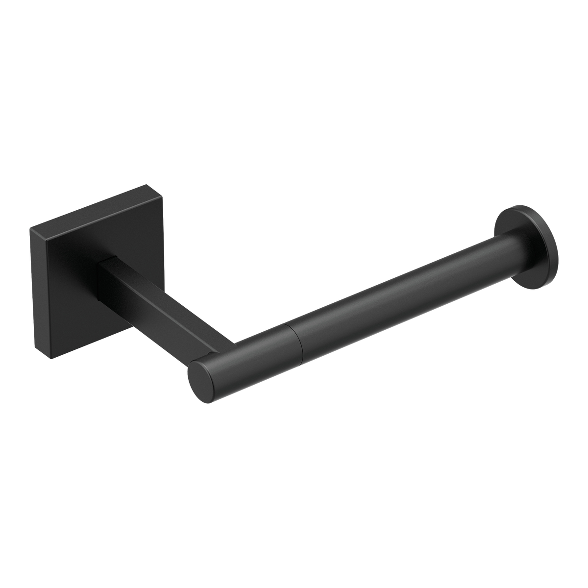 Moen Triva Single-Post Paper Holder BP1808 in Matte Black (BP1808BL)