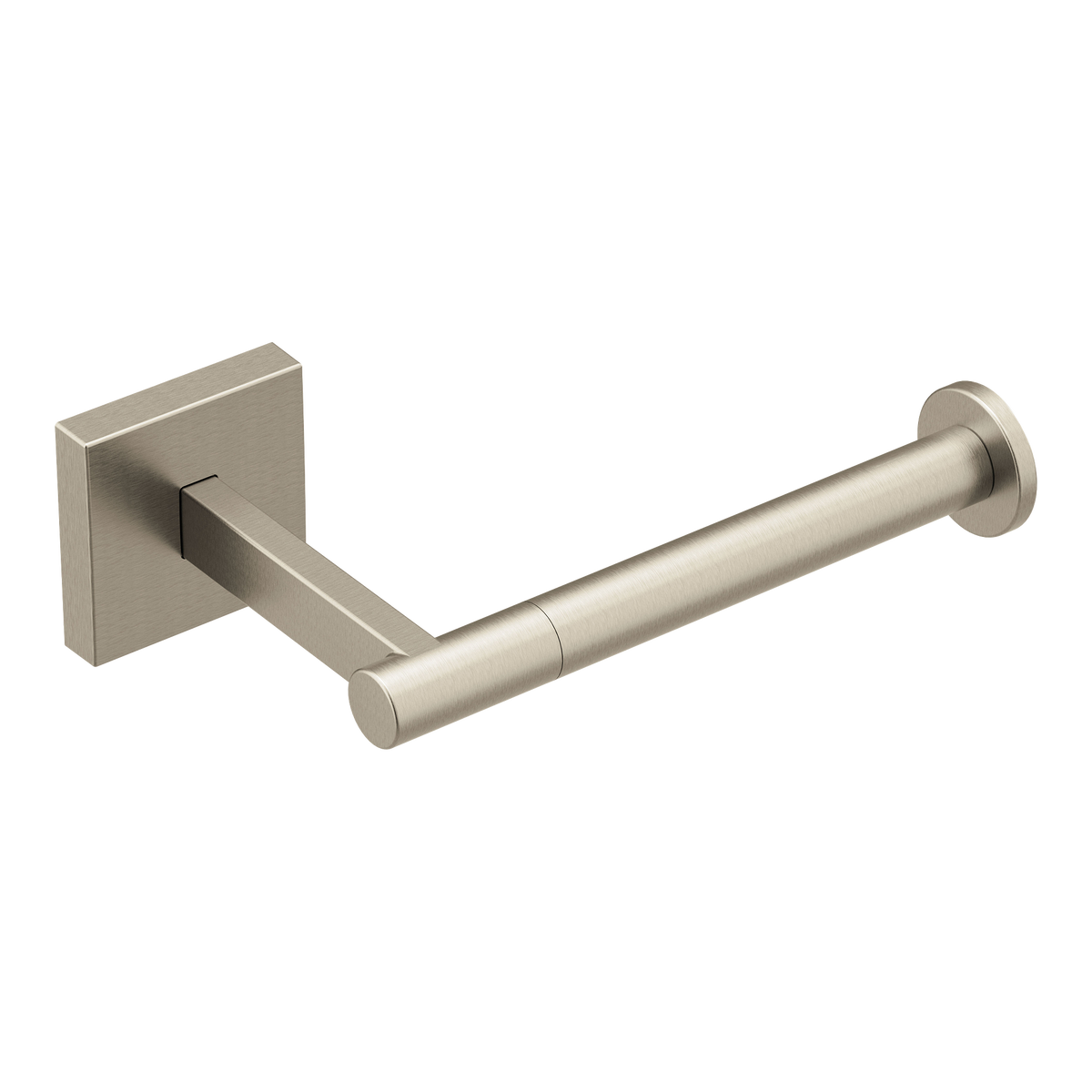 Moen Triva Single-Post Paper Holder BP1808 in Brushed Nickel (BP1808BN)
