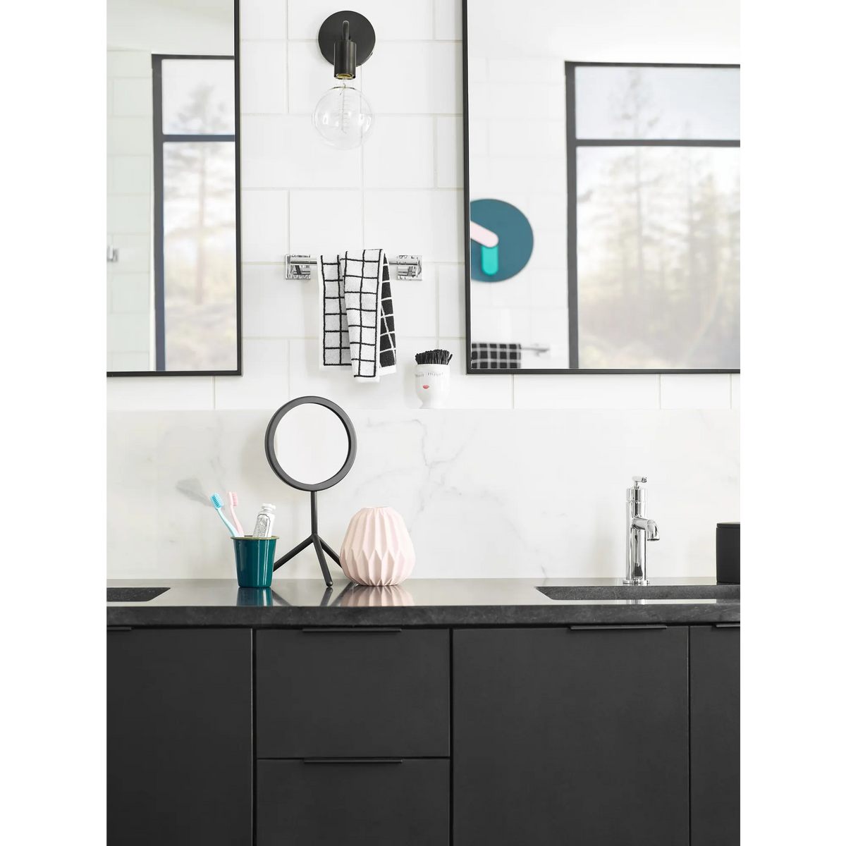 Moen Triva Towel Bar BP1818 in Brushed Nickel (BP1818BN) - view 4