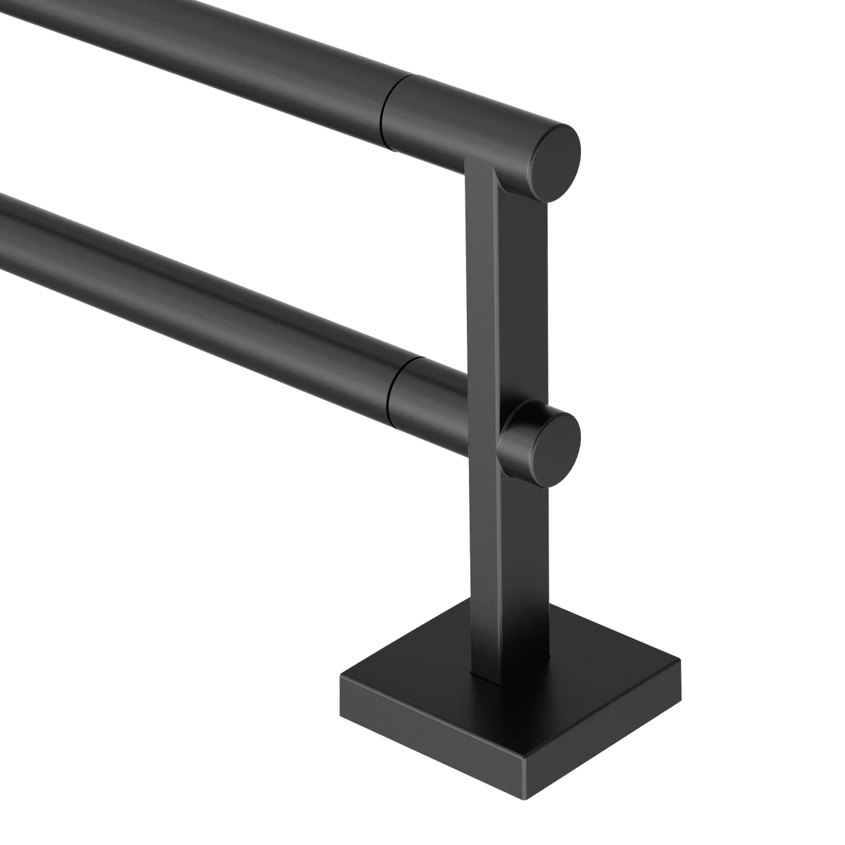 Moen Triva 24" Double Towel Bar BP1822 in Matte Black (BP1822BL) - view 3
